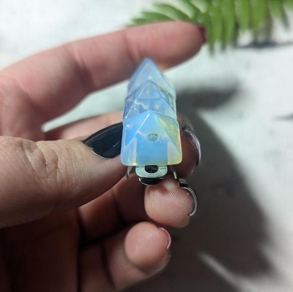 Opalite hair clip - Picture 2 of 5